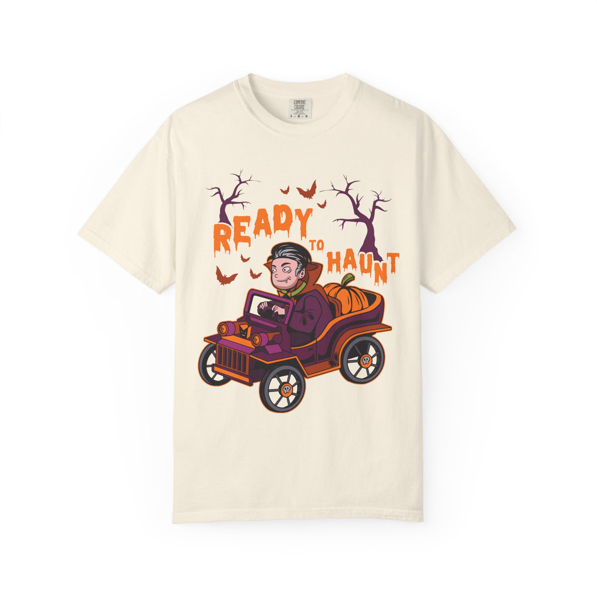 Dracula Halloween Shirt – Ready to Haunt Funny Vampire Tee