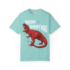 Christmas T Rex Tee - Funny Holiday Dinosaur Gift