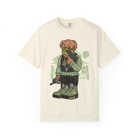 Hip Hop Graphic Tee – Gangster Bear Urban Streetwear