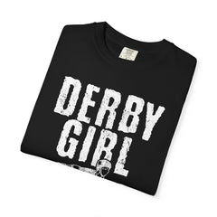 Derby Girl Skater Illustration Sports Design T-Shirt