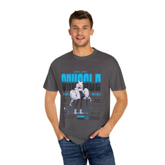 Kawaii Cat Girl Tee - Snuggle Manga Graphic - Cute Gift