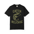 Catch And Release Fishing Graphic Artwork Design T-Shirt - Sinful Threads
