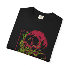 Skull Graphic Tee - Japanese Art Edgy Statement Shirt