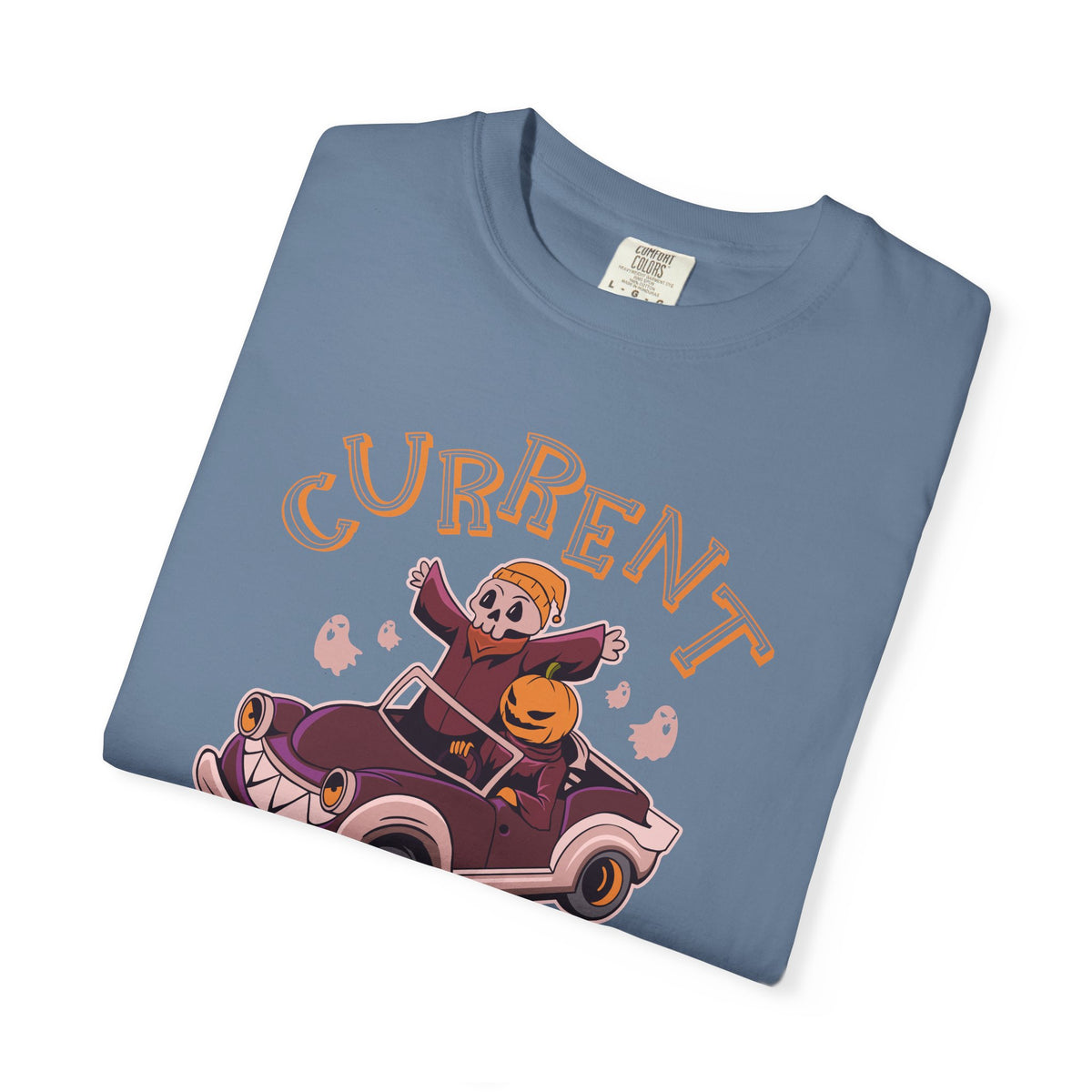 Current Mood Halloween Tee - Funny Spooky Graphic Shirt