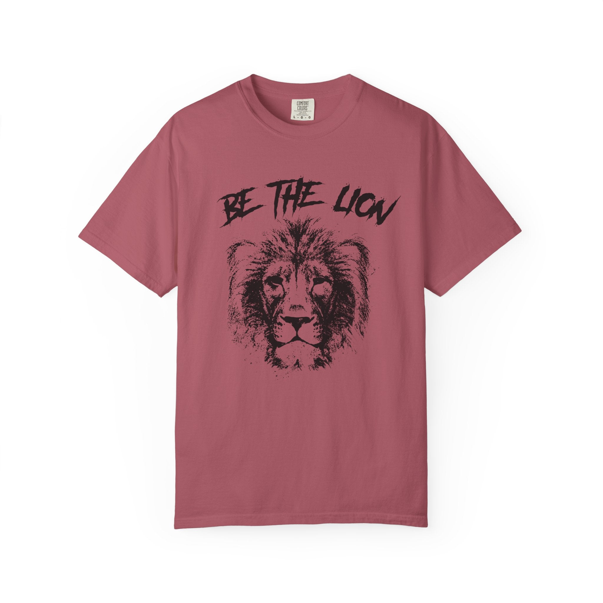 Motivational Lion Shirt - Be The Lion Print Tee - Sinful Threads