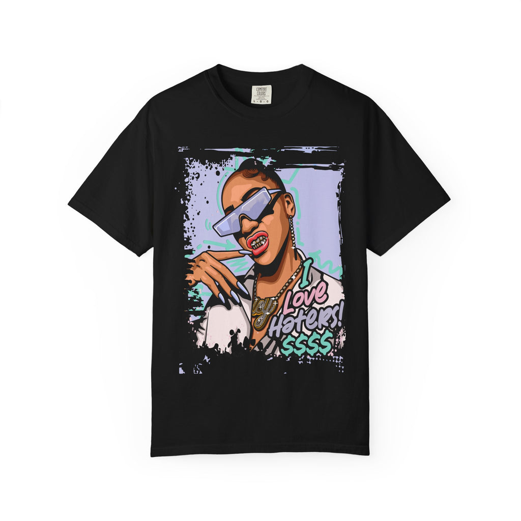 Love Haters Shirt – Hip Hop Attitude Tee for Street Style - Sinful Threads