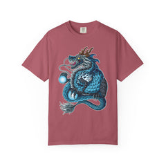 Eastern Dragon Tee - Blue Fantasy Mythical Creature Gift