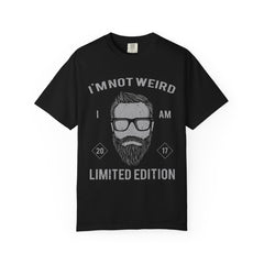 I Am Not Weird Limited Edition With Beard Graphic T-Shirt