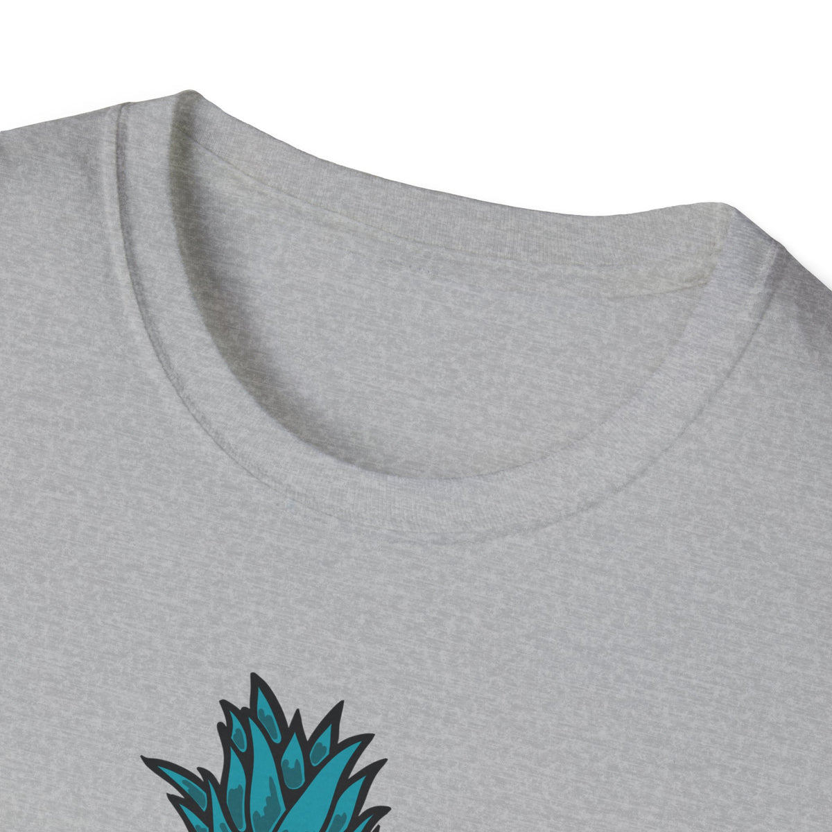 Bold Pineapple Print Tee - Summer Vibes Tropical Graphic