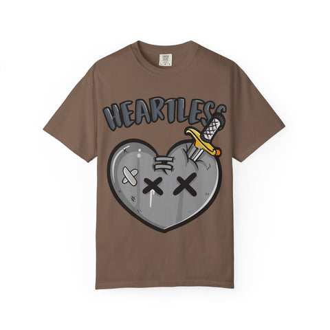 Heartless Grunge Tee – Broken Heart Shirt for Emo Aesthetic - Sinful Threads