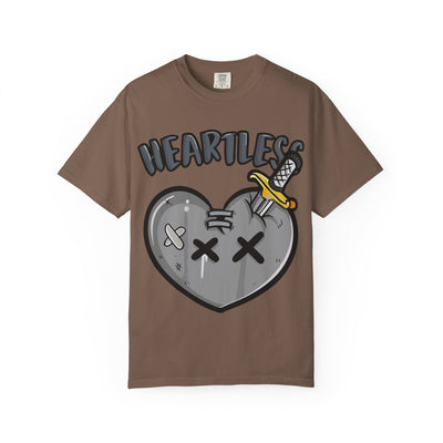 Heartless Grunge Tee – Broken Heart Shirt for Emo Aesthetic - Sinful Threads