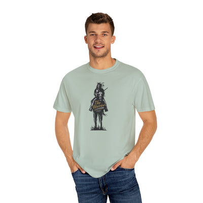 Native American Graphic Tee Warrior Horse - Cultural Art - Sinful Threads