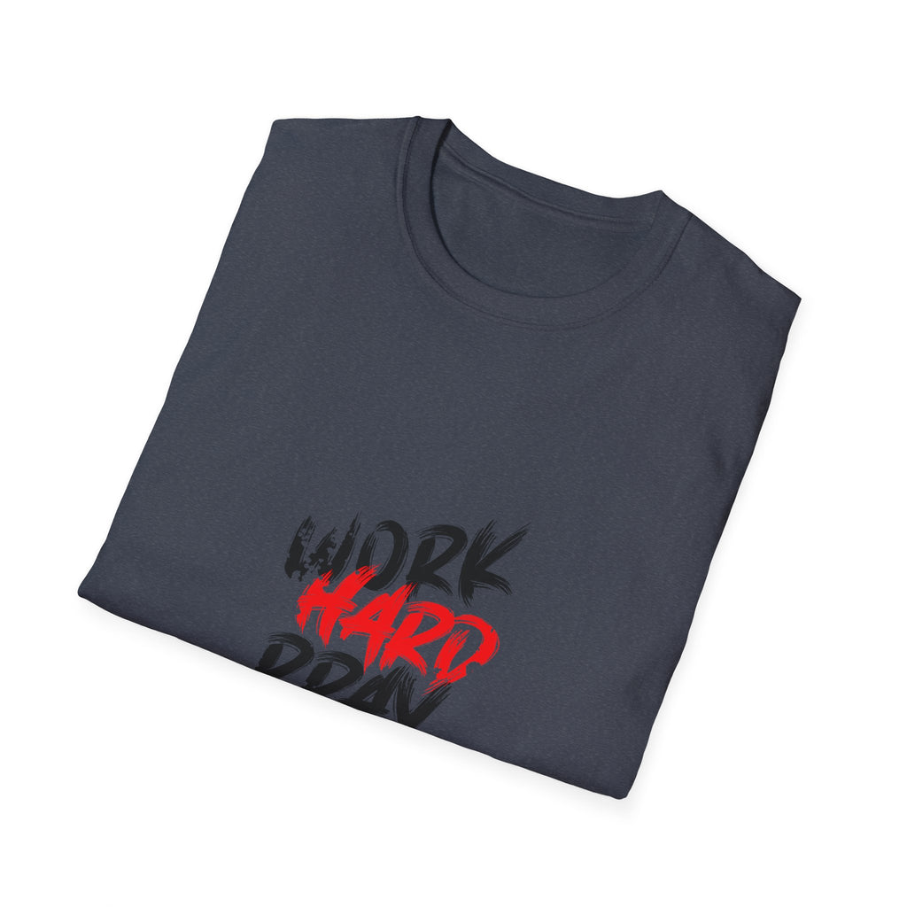 Work Hard Pray Hard Tshirt - Faith Based Success Shirt - Sinful Threads