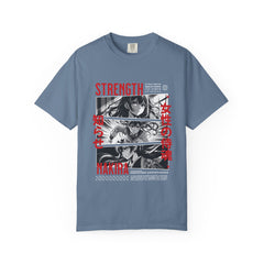 Strength Manga Tee - Cool Girl Samurai - Warrior Gift