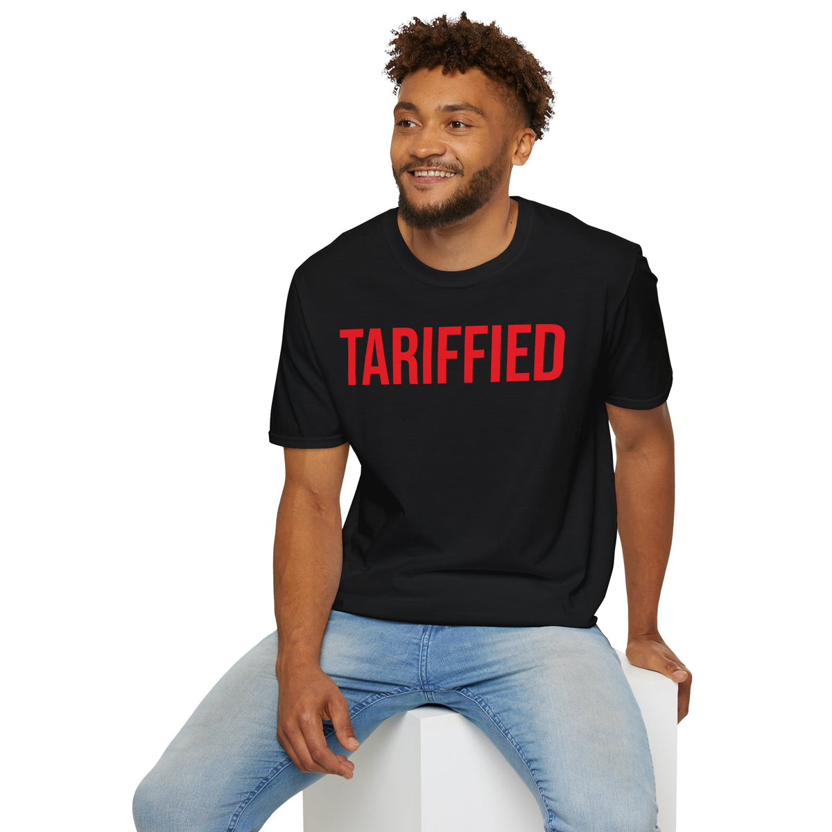 Tariffied Graphic Tee - Political Satire & Economic Commentary
