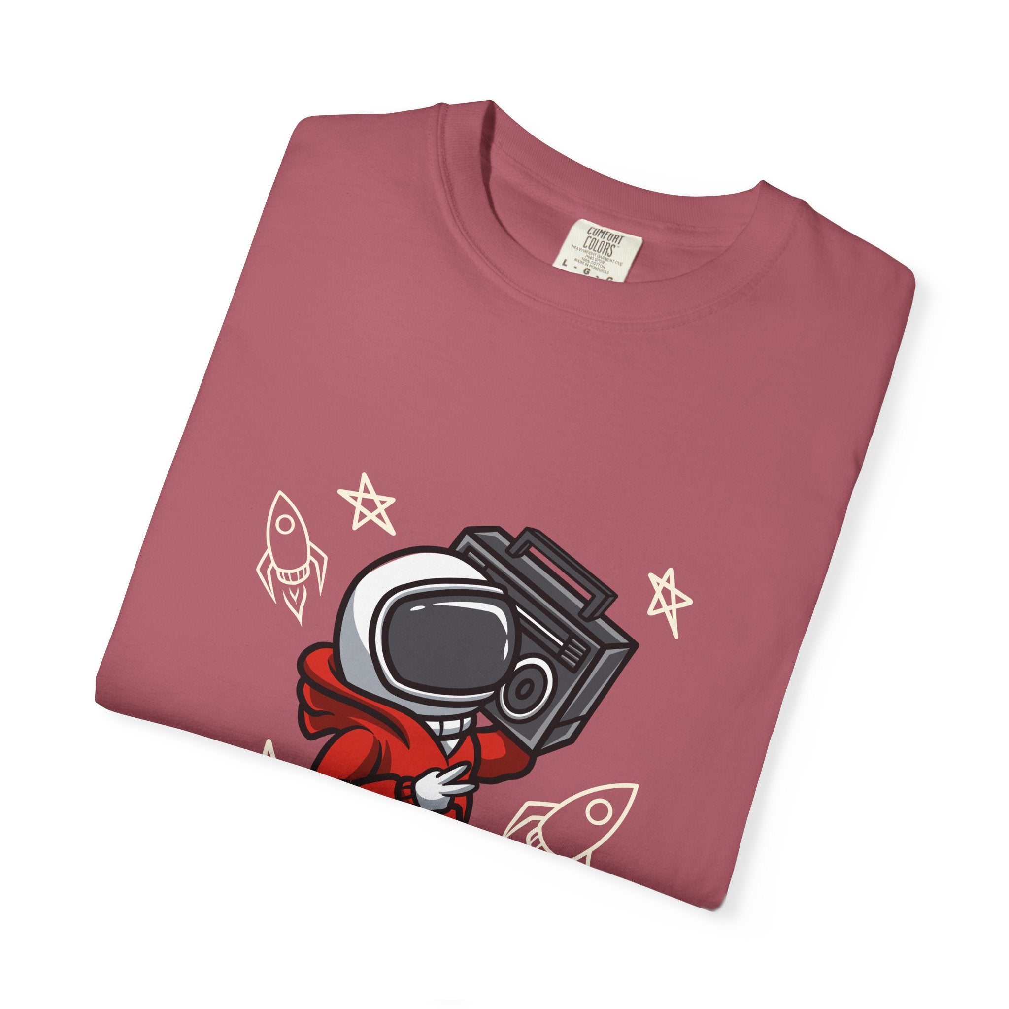 Astronaut Gift Shirt - Funny Space Boombox Tee - Cool Gift - Sinful Threads