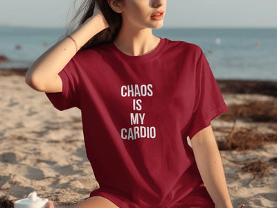 Chaos Is My Cardio Graphic T-Shirt product