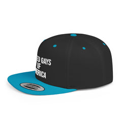 LGBTQ Pride Cap - United Gays of America Patriotic Hat