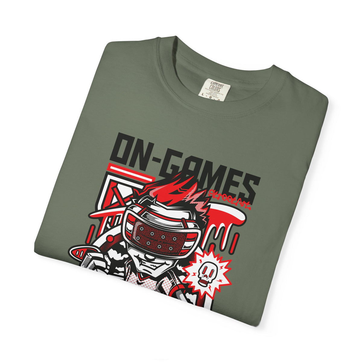 ON GAMES Boy Gamer with VR Headset Graphics T-Shirt