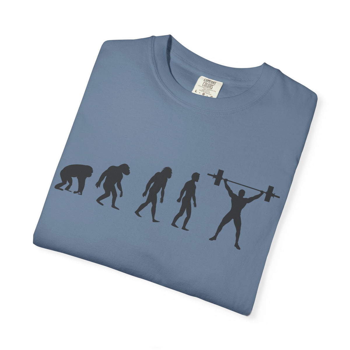 Evolution Of Weightlifting Progression In Gym Fitness T-Shirt
