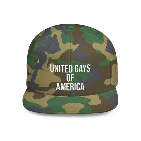 LGBTQ Pride Cap - United Gays of America Patriotic Hat