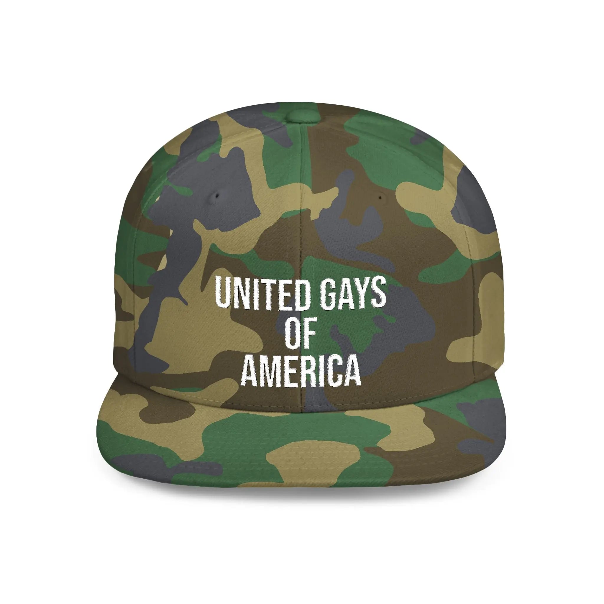 LGBTQ Pride Cap - United Gays of America Patriotic Hat Printify