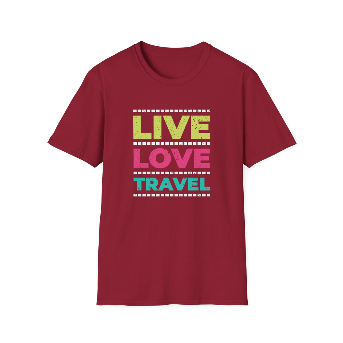 Cool Travel Shirt - Live Love Travel Lifestyle Tee Gift