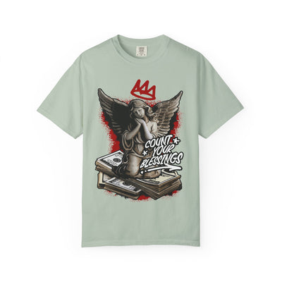 Count Your Blessings Angel Tee – Crown Inspired Shirt - Sinful Threads