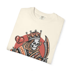 Skull King Hearts Shirt - Playing Card Tee, Unique Poker Gift