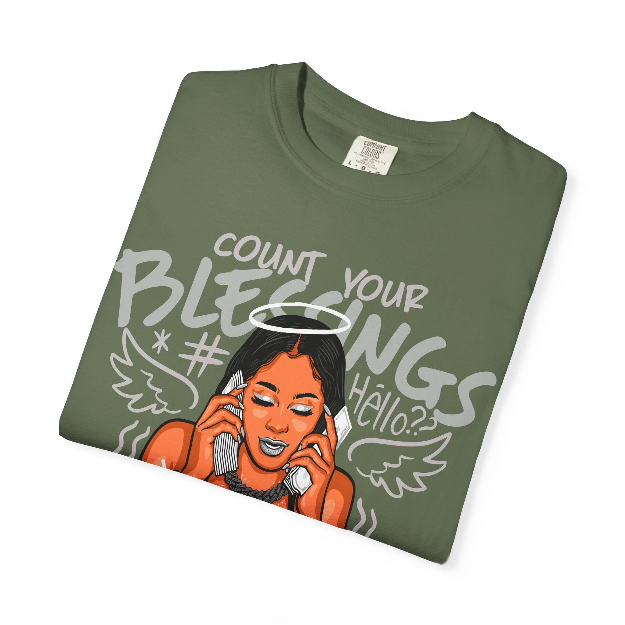 Count Blessings Tee – Boss Woman Wealth Mindset - Sinful Threads
