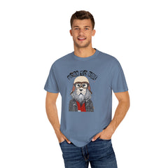 Born To Ride Dog Pilot Style Motorcycle Rider T-Shirt