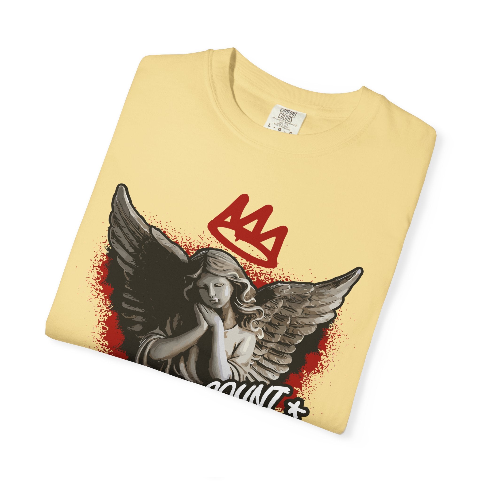 Count Your Blessings Angel Tee – Crown Inspired Shirt - Sinful Threads