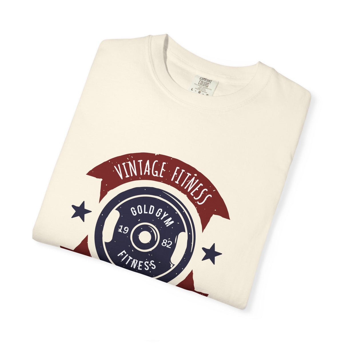 Vintage Fitness Retro Gym Group 1982 Gold Gym T-Shirt