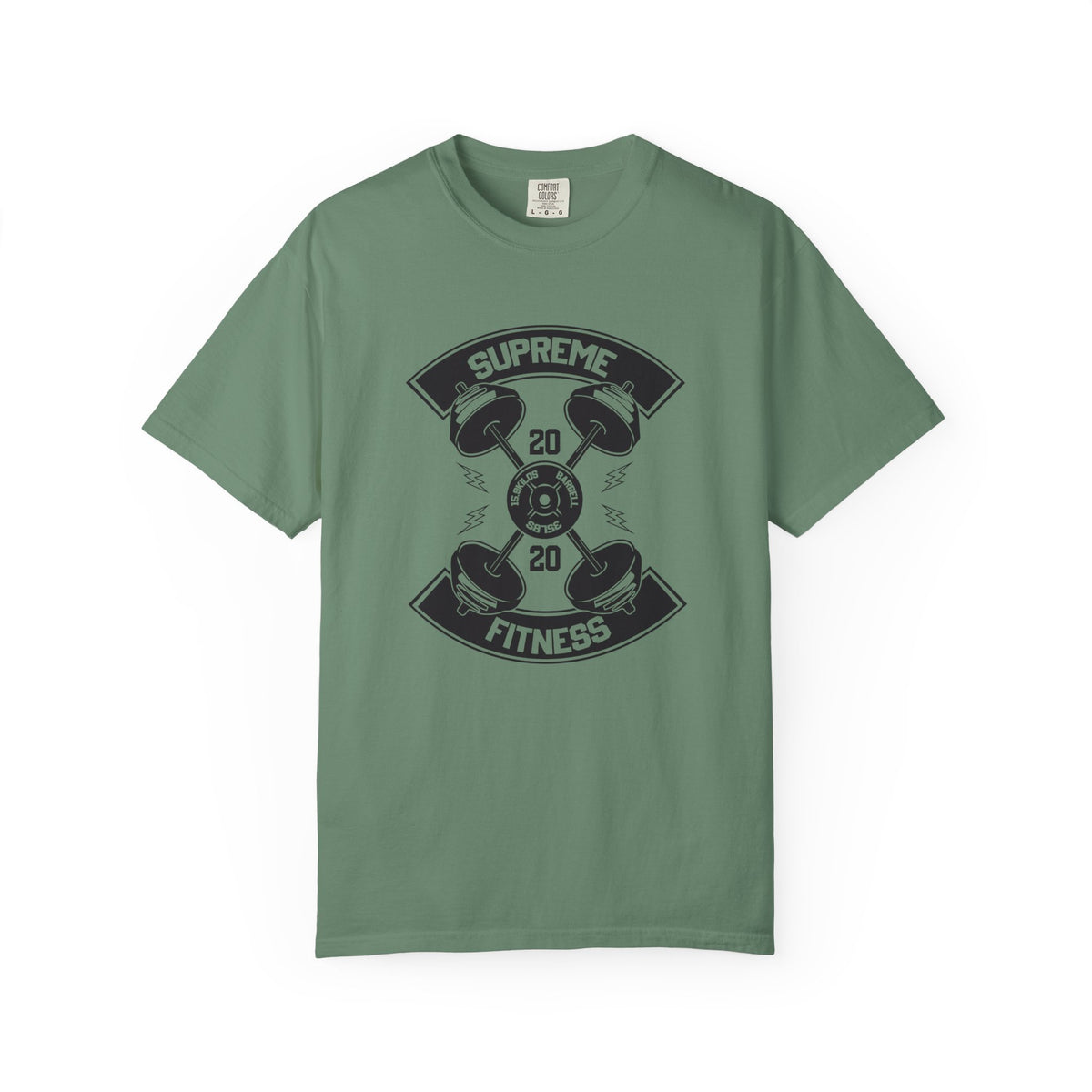 Supreme Fitness with Weights Gym Workout Graphic T-Shirt