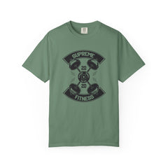 Supreme Fitness with Weights Gym Workout Graphic T-Shirt