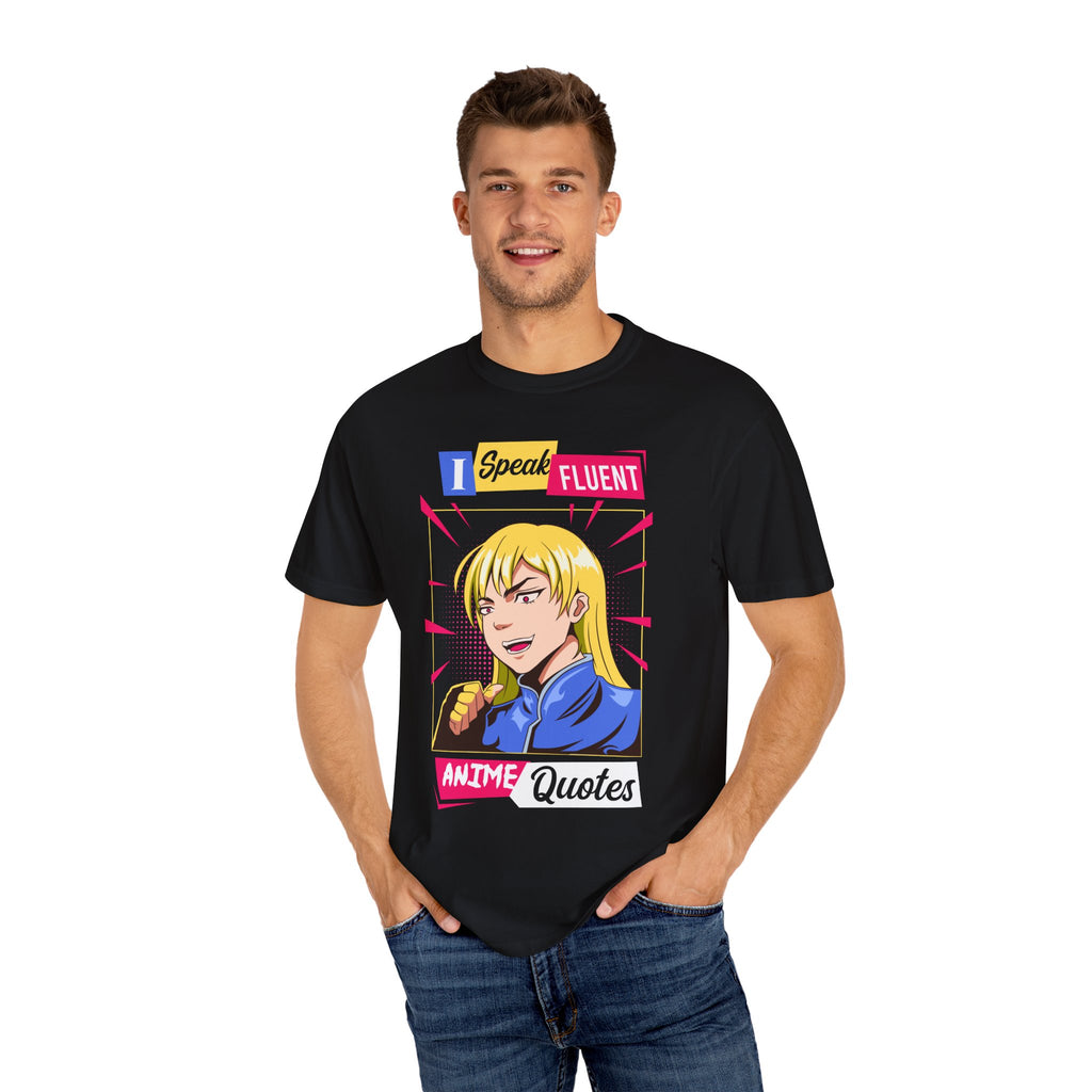 Anime Fluent Shirt – Fluent in Anime Tee Funny Otaku Manga Girl - Sinful Threads