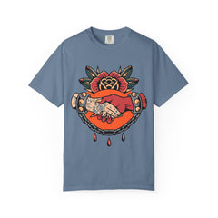 Devil Tattoo Shirt - Deal With Devil Tee - Occult Clothing