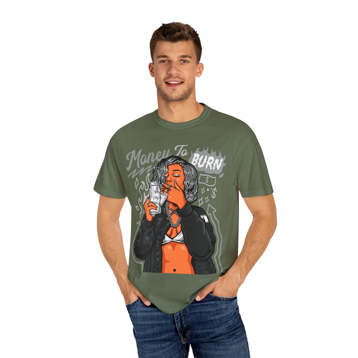 Money Graphic Tee – Luxury Streetwear