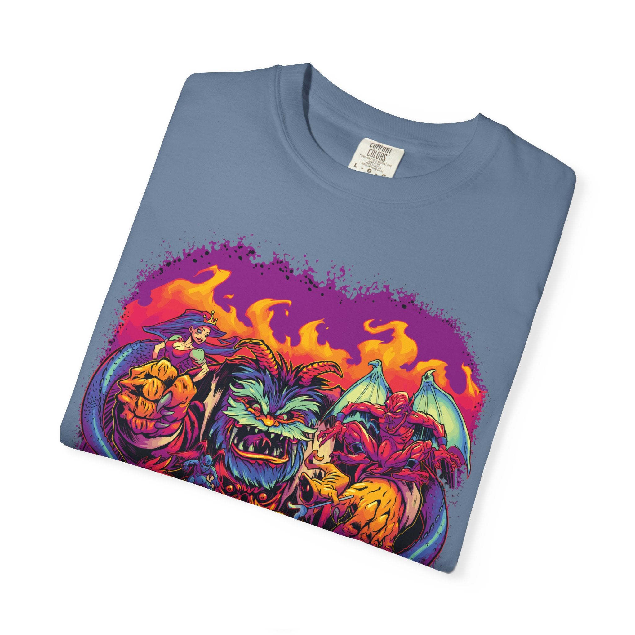 Retro Gaming Shirt - Ghosts N Goblins 80s Arcade Tee for Gamers - Sinful Threads