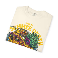 Pineapple Skull Tee - Tropical Skull Tee - Edgy Summer Gift