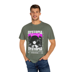 Dark Academia Tee - Urban Grunge Anime Girl Aesthetic