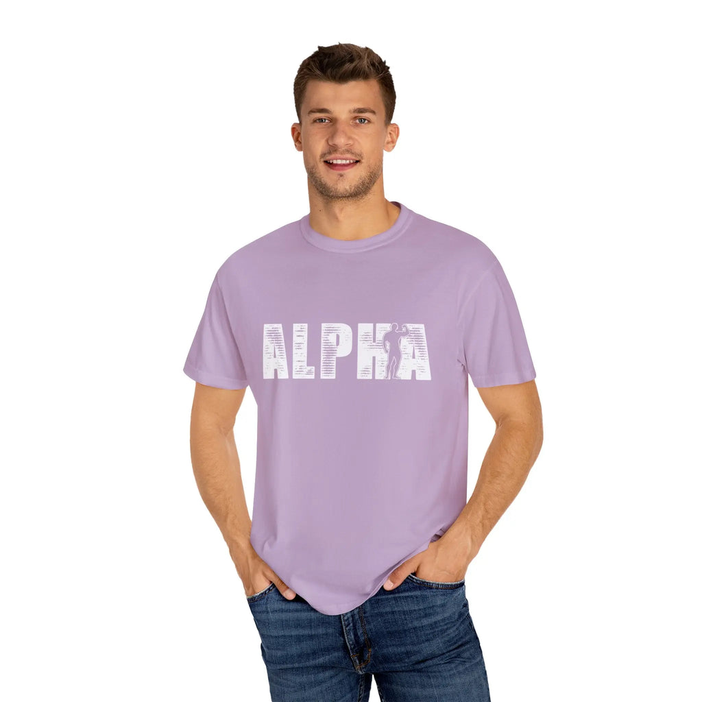 Alpha Male Bodybuilder Tee - Premium Muscle Graphic Design Printify