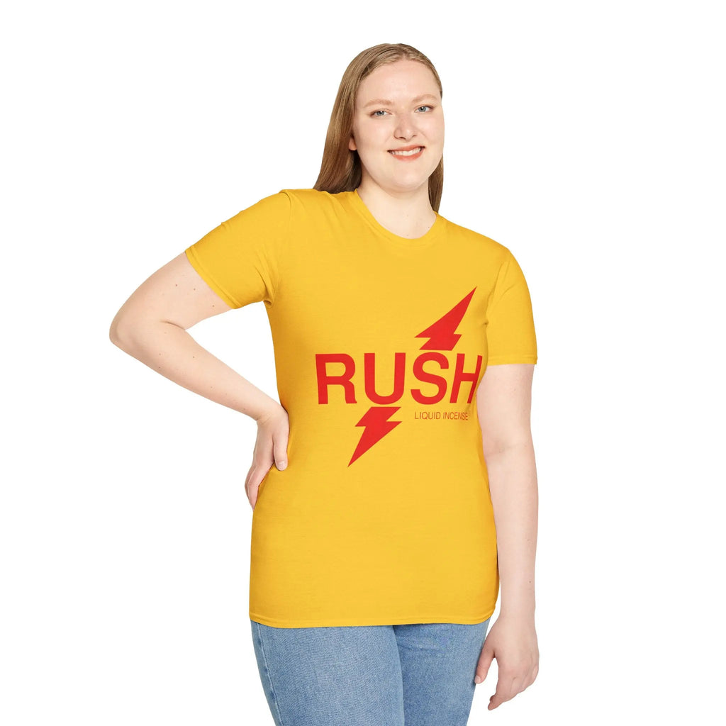 Rush Poppers Gay Shirt - Vintage Logo Pride Tee Printify