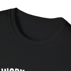 Work Hard Silence Tee - Silent Hustle Graphic Tshirt