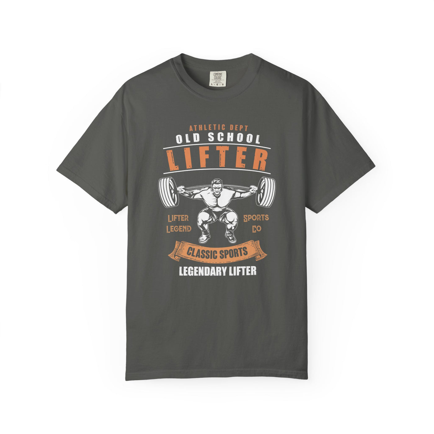 Old School Lifter Classic Sports T-Shirt - Vintage Gym - Sinful Threads