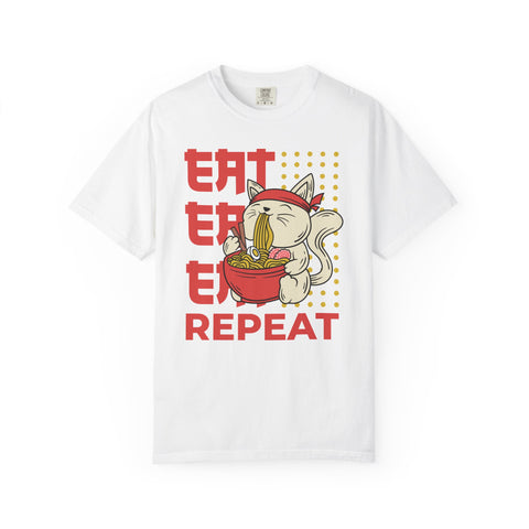 Cat Ramen Shirt - Funny Anime Tee - Japanese Foodie Gift