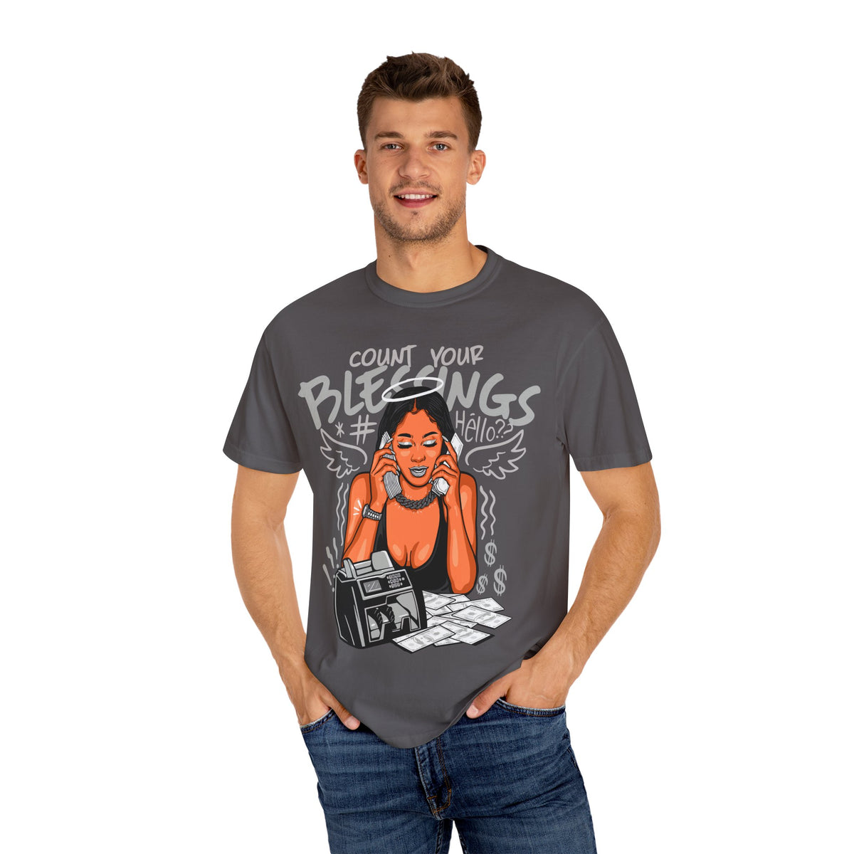 Count Blessings Tee – Boss Woman Wealth Mindset