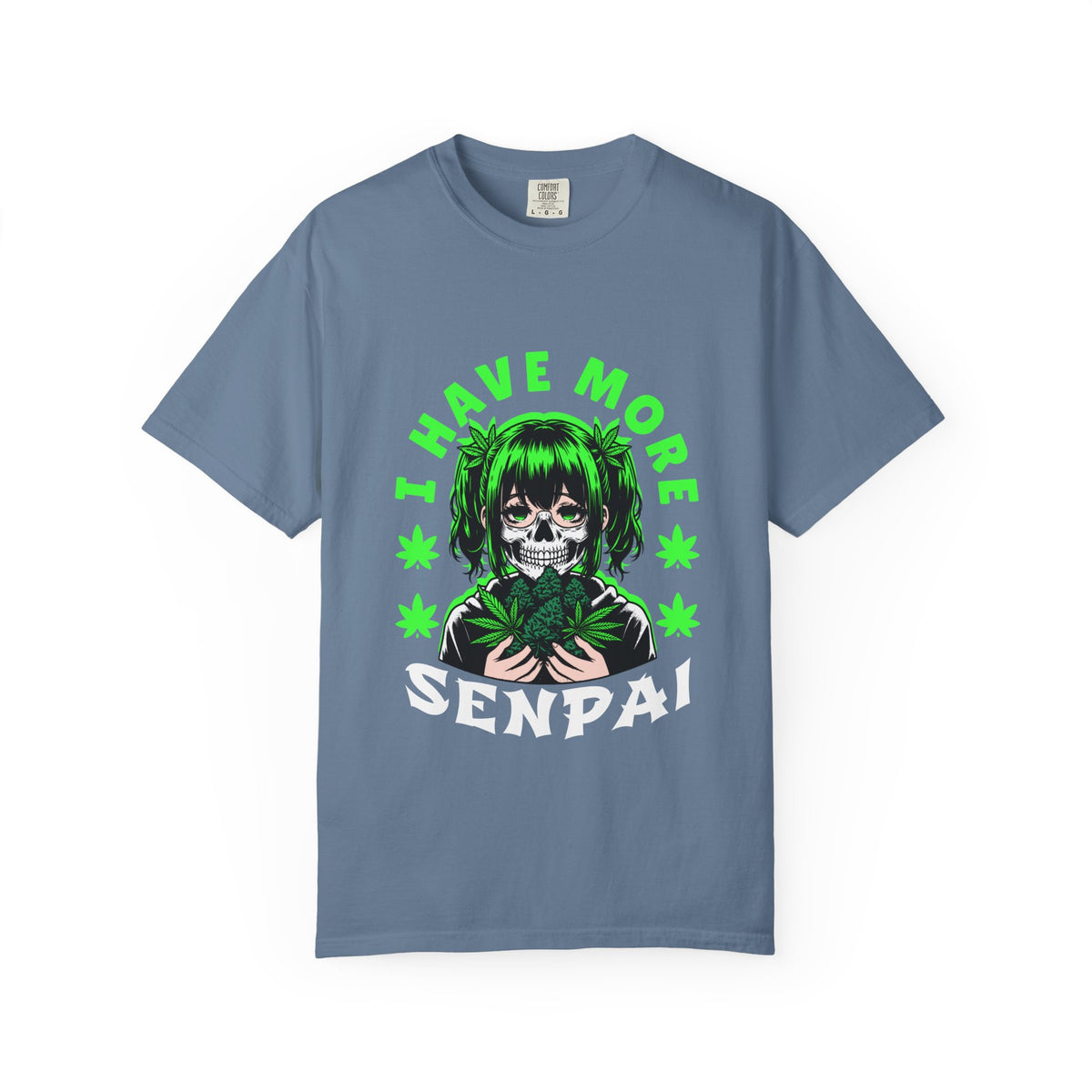 Anime Stoner Tee - 420 Cannabis Graphic - Funny Gift