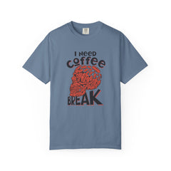 Coffee Skull Shirt - Funny Bold Graphic - Caffeine Addict Tee