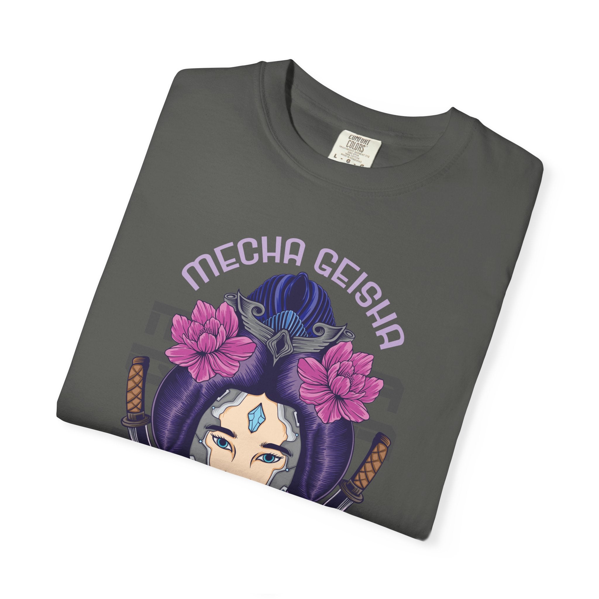 Mecha Geisha Shirt - Cyborg Geisha Gift - Japanese Robot Top - Sinful Threads